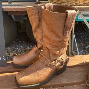 Brown Real Leather Boots